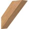 Ekena Millwork 5 1/2"W x 18"D x 18"H Traditional Smooth Knee Brace, Western Red Cedar BRC06X18X18TRA00SWR - alternate 1